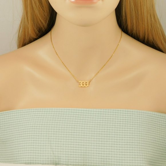 Angel Number Necklace "333" for Forgiveness - Picture 3 of 3